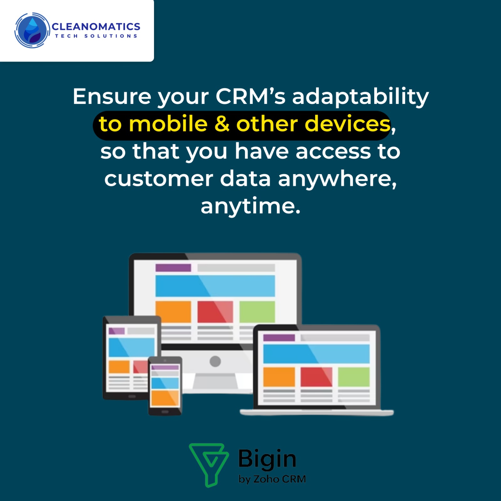 Elevate Business Efficiency with Zoho FSM and Zoho Bigin CRM Integration